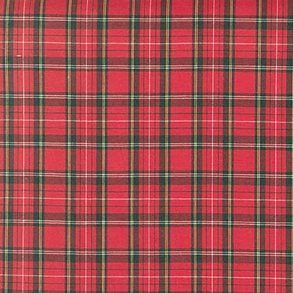 Cotton Sevenberry Classic Plaids Red Plaid Squares Cotton Fabric by the Yard (SB-51010D101-3RED)