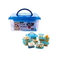 thumbnail image 2 of (2 pack) Storage essentials Storage Container Set with Handle, 2 of 3
