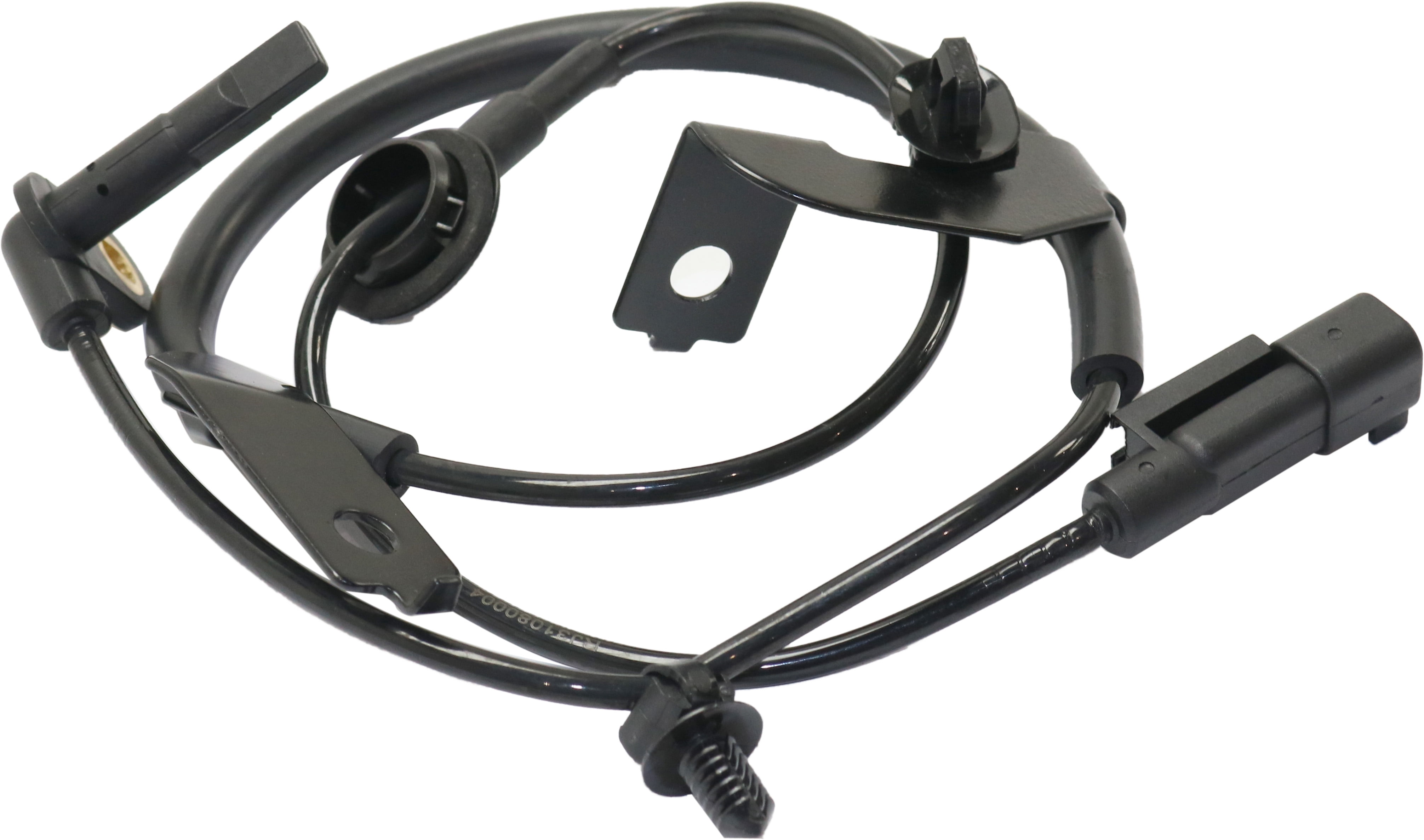 ABS Speed Sensor Compatible with 2007-2012 Dodge Caliber 2007-2017 Jeep Compass 2007-2017 Jeep Patriot Front, Driver Side 4 Cyl 1.8L Female Connector Blade type 2-Prong Terminal