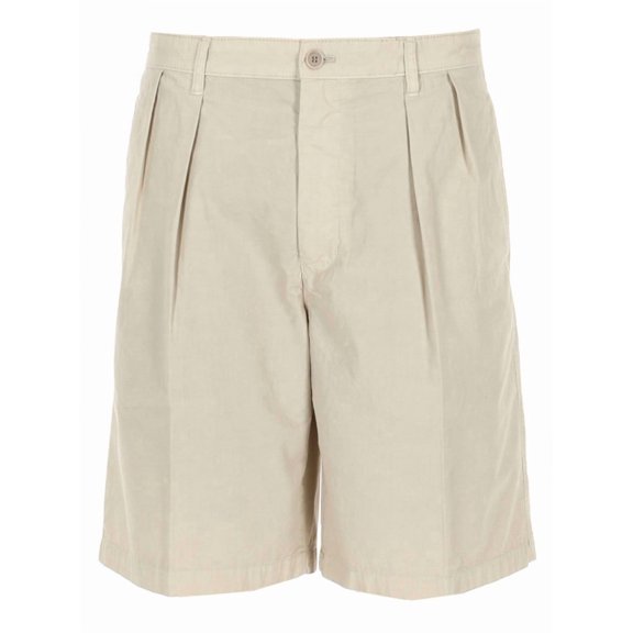 Aspesi Classic Tailored Cotton Front Pleats Shorts (Men's)
