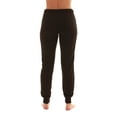 thumbnail image 3 of Just Love Loop Terry Tie Dye Jogger Pants for Women (Black, Small), 3 of 3