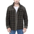 thumbnail image 7 of Niumike Outdoor Casual Vintage Long Sleeve Plaid Flannel Button Down Shirt Jacket for Men, 7 of 7