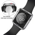 thumbnail image 5 of 2-Pack Apple Watch 38/40/42/44 mm - Full Coverage Case Screen Protector Transparent, 5 of 5