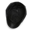 thumbnail image 6 of Women Men PU Leather Berets Hat Retro British Solid Beret Baseball Cap Outdoor Winter Warm Octagonal Hats  8 Panels Newsboy Caps for Women Vintage PU Leather Visor Beret Baker boy Cap Cabbie Hat, 6 of 8