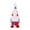 D, variant on Handmade Birthday Doll Figurine Festive Swedish Tomte Cake Topper Decoration for Home Desktop Party Celebration
