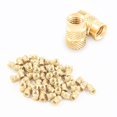 thumbnail image 1 of shiyou-M4 Inserts Filetés, Kit d'Insertions en Laiton pour Impression 3D Plastique, Lot de 50, 1 of 4