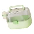 thumbnail image 5 of Hamster Travel Carrier, Yellow PP Portable Cage with Attached Water Bottle for Short Trips and Daily Care, 5 of 8