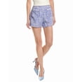 thumbnail image 2 of Cinq à Sept womens  Lucie Boucle Short, 8, Purple, 2 of 4