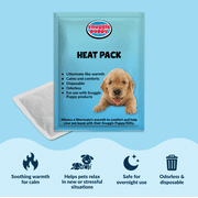 Snuggle Puppy Original Heartbeat Puppy Toy with Real-Feel Pulse & Heat Pack, Calming Sleep Aid for Puppy Anxiety, Crate Training, First Nights & New Puppy Transition - Biscuit