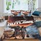 thumbnail image 2 of Star Wars Conjunto de sábanas temático, trío de piezas, cómodo y amigable con la piel, diseño único, regalo de decoración para el hogar para familiares, amigos y fans,140cm *210cm, 2 of 6
