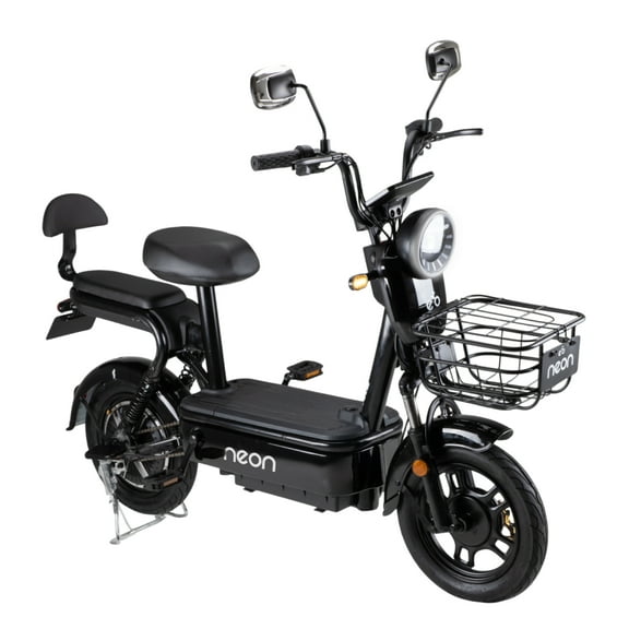 Bicicleta Neon Eléctrica 350w 33km/ Color Negro