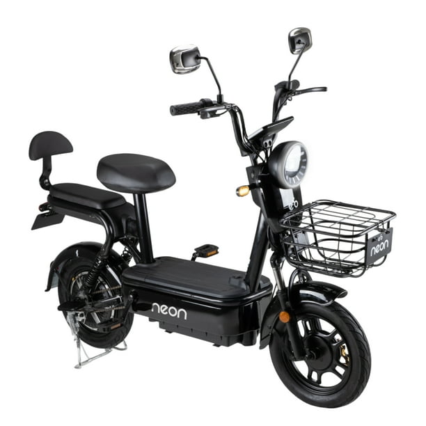 Bicicleta Neon Eléctrica 350w 33km/ Color Negro