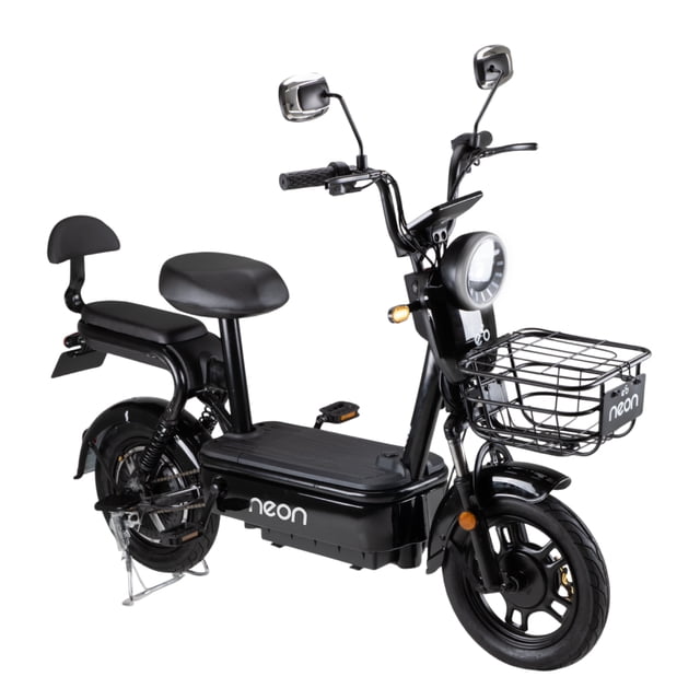 Bicicleta Neon Eléctrica 350w 33km/ Color Negro