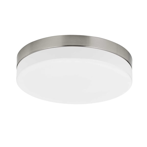Cal Lighting LA-705 Transitional LED Flush Mount in Pewter, Nickel, Silver Finish, 14.00 inches