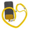 thumbnail image 2 of Detachable Adjustable Mobile Phone Lanyard Length Neck strap Coverage Neck Strap Yellow, 2 of 9