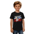 thumbnail image 4 of T-shirt Fille Col Rond Manches Courtes Chemises Garçon Tee-Shirts Garçon 6-7 Ans Chemises, 4 of 5