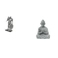 thumbnail image 1 of Estatua Abstracta De Buda, Mono, Caballero De Resina, Arte Nórdico, Adorno Escultural Para Escritorio, Gabinete, Mesa De Oficina, Centro De Mesa, Entrada, Hotel, Patio, Patio Trasero,, 1 of 8