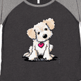 thumbnail image 4 of Inktastic Cream Doodle Pup Women's Plus Size T-Shirt, 4 of 5