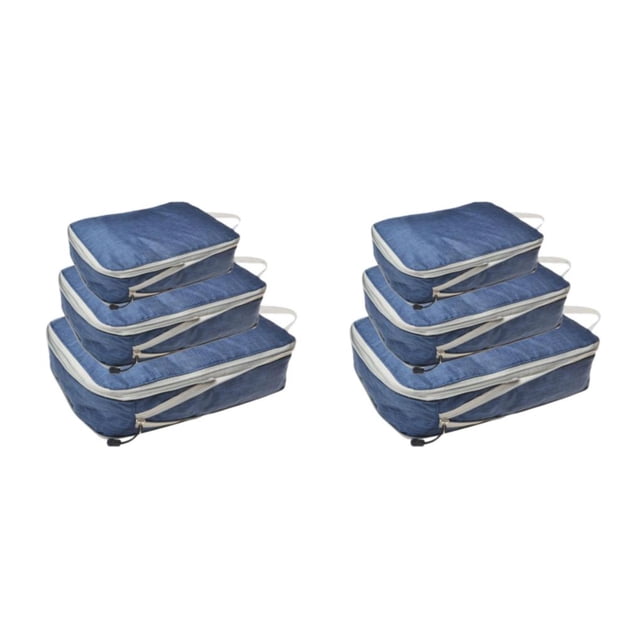 Naiovety 3 Pieces Waterproof Luggage Organiser Lightweight Storage Clothes Bags Type1 NO1