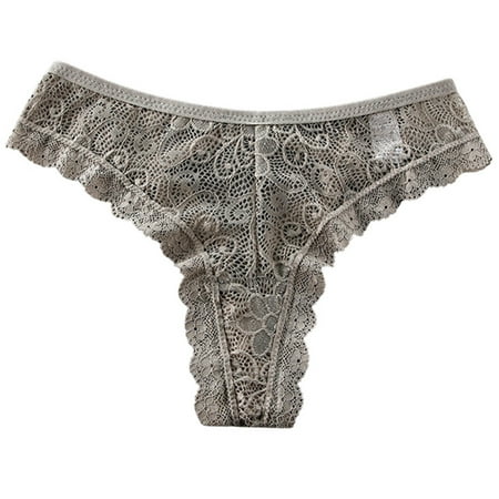 Womens Sexy Underwear Womens Lace Underwear Sheer Panty L Womens Brief Underwear Packs