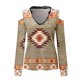 thumbnail image 5 of Pntutb Mujeres Casual Impreso Sexy Manga Larga Sin Tirantes Cuello En V Jersey de Hombro Blusa Camiseta tops Pntutb Pntutb-1461, 5 of 5