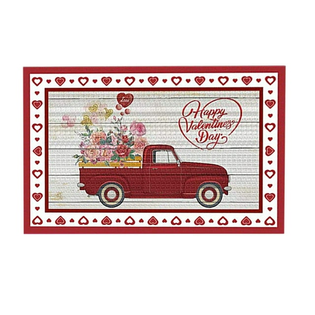 Halloween Decorations Valentine's Day Welcome Doormats Home Carpets Decor Carpet Living Room Carpet
