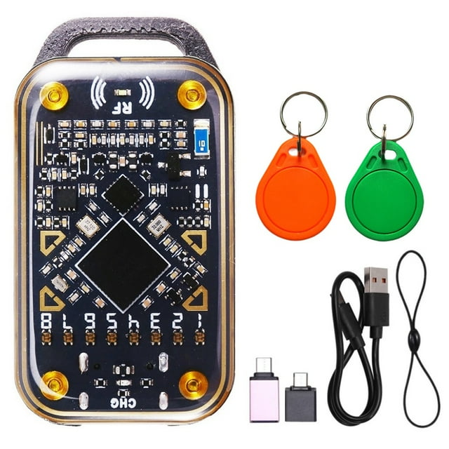 Lector Chip Inteligente Chameleon Ultra RFID + Emulador Tarjetas Inteligentes con 2XUID, Duplicador NFC, 125K, 13,56 MHz, Decodificador Tarjetas IC Identificación.