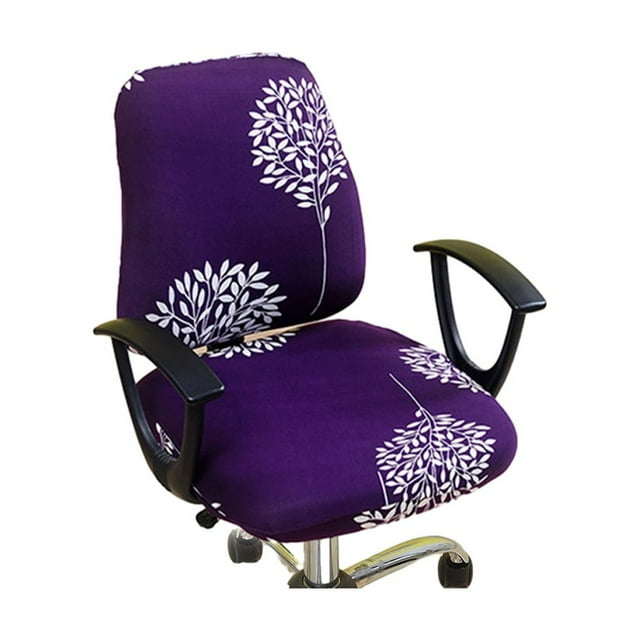 ZheElen 2pcs Polyester Wide Application Seat Chair Cover Stylish And Anti-slide Feature Dustproof Seat Cover simple love cover 1Set