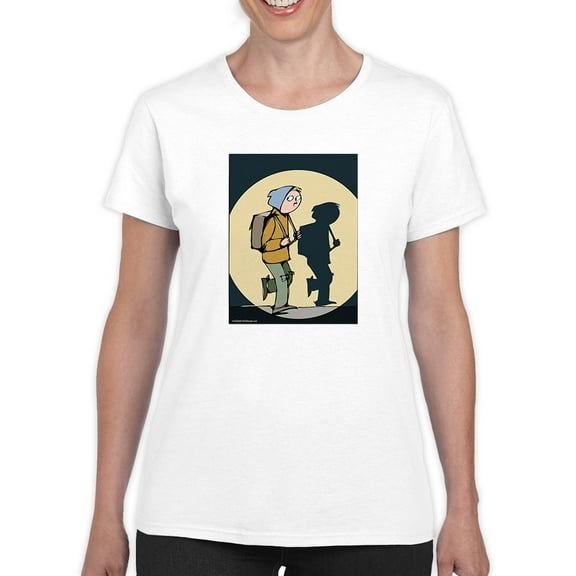 Childhood On The Spot T-Shirt Women -Wilfred Hildonen Designs, Female Medium