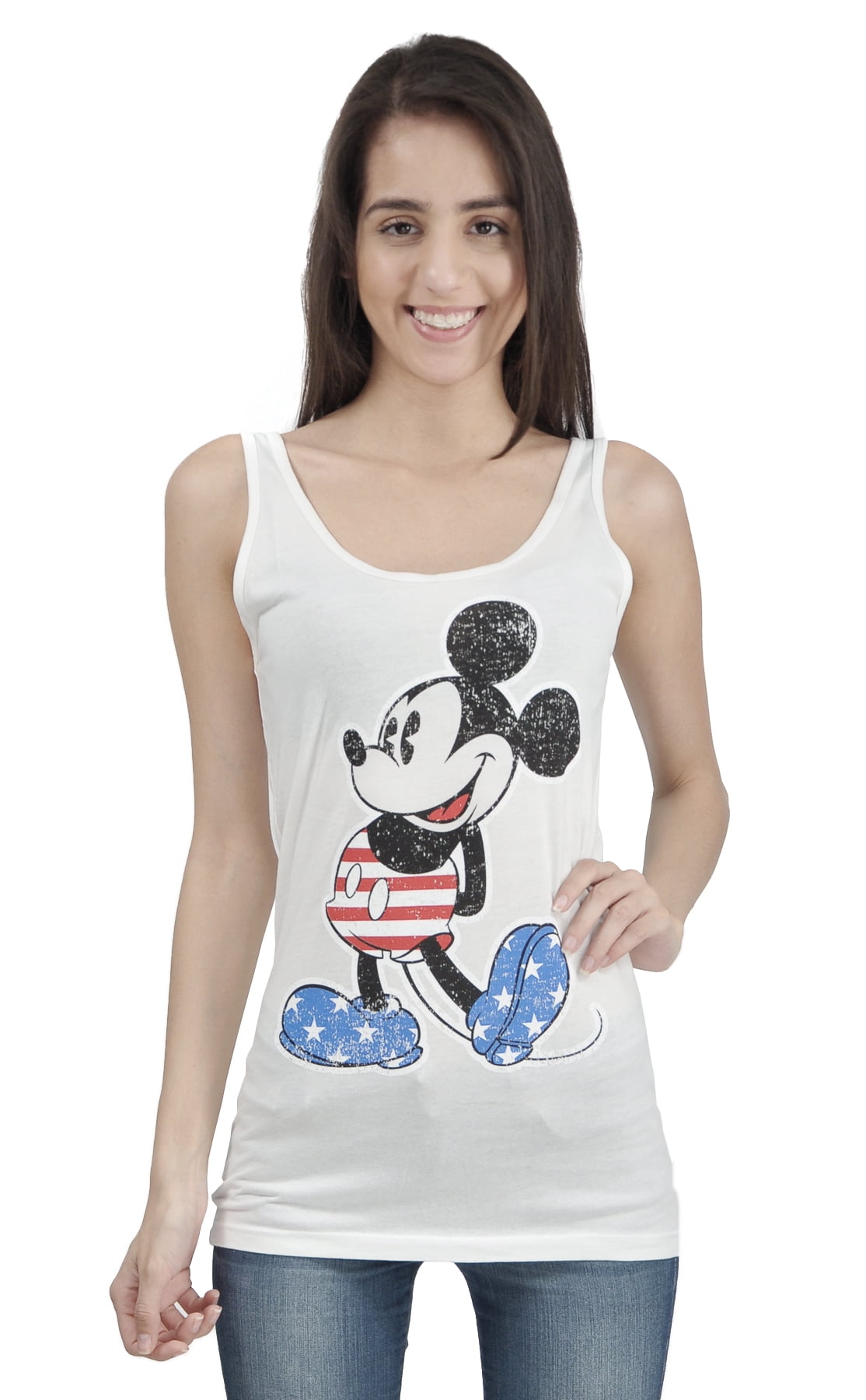 Mickey Mouse American Flag Patriotic 