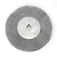 thumbnail image 2 of MYG Brosse à Roue en Fil d'Acier Inoxydable pour Nettoyage de Banc Moulin Rouille 3 Pieds'-12 Pouces, 2 of 8