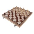 thumbnail image 3 of Juego de ajedrez de madera, tablero de ajedrez plegable de viaje, juegos de mesa de ajedrez, juego de mesa de ajedrez magnético, valor inmejorable, 3 of 8