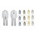 thumbnail image 1 of New Born Boy Christening Baptism White Suit Guadalupe Embroidery Back Sm-7, 1 of 1