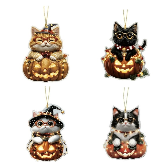 Halloween Decorations Cute Pendant Charm Hanging Ornament For Party Home Festival Themed Accessory The Christmas Shoppe Garland Hanging Car Charm for Lamps Beads on A String Toddlers Stained Glass