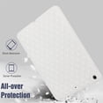 thumbnail image 3 of Allytech Case for iPad 9th/8th/7th Generation 10.2" 2021/2020/2019, Slim Luxury Diamond Pattern [Camera Protection] Shockproof Soft TPU Back Case - White, 3 of 7