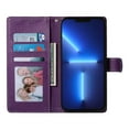 thumbnail image 4 of Case for FOXDOCK iPhone 13 Pro Max Wallet Case – Premium Leather, 3 Card Slots, Shockproof Protection, 4 of 5