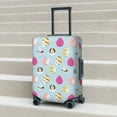 thumbnail image 5 of Uemuo Happy Easter Printed Washable Luggage Cover - Fashion Suitcase Protector Fits 18-32 Inch Luggage -X-Large, 5 of 9