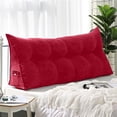 thumbnail image 1 of Cojín de cabecera, almohada, bolsa suave, triángulo, sofá, respaldo grande, almohada protectora de cintura, cojín de respaldo para cama tatami de dormitorio, 1 of 6