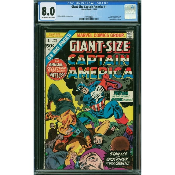 Giant-Size Captain America #1 - CGC 8 Comic Book