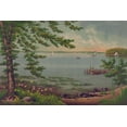 thumbnail image 1 of Print: Assawamsett Lake, 1 of 1