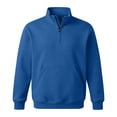 thumbnail image 3 of Mineart Men Quarter Zip Pullover 1/4 Zip Mock Neck Fleece Sweatshirt Long Sleeve Tops, 3 of 7