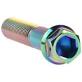 thumbnail image 3 of Wanyifa Titanium Flange Hex Head Bolt M10 20 25 30 35 40 45 50 55 60 65 70 75 80 85 90mm Screws,M10x55mm Pitch 1.25mm,Rainbow,4 Pcs, 3 of 6