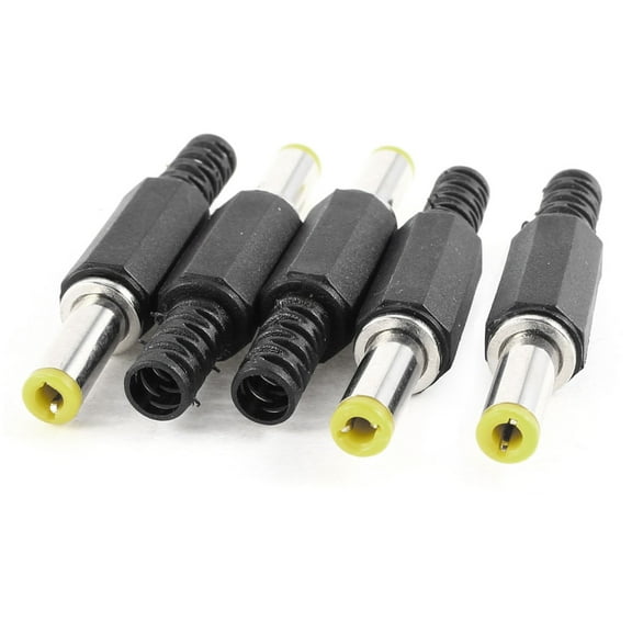 5 Pieces 2.5mm x 5.5mm x 14mm DC Power Cable Female Plugs Connectors Adapter