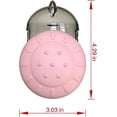 thumbnail image 2 of 1-Piece Interactive Pet Tumbler Toy — Durable Slow Feeder (Adjustable Dispensing Rate) — An Educational Enrichment Toy Designed for Dogs, Cats, Rabbits, Hamsters, and Guinea Pigs, 2 of 4