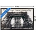 thumbnail image 3 of Eiffel Tower Construction Wall Poster, 22.375" x 34", Framed, 3 of 3