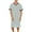 B-Gray, variant on Wyobmus Men's Nightshirt Short Sleeve Nightgown Nightwear Comfy Soft Loose Sleepwear Lightweight V Neck Sleep Shirt S-3XL A-Khaki