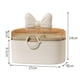 thumbnail image 4 of Lindos accesorios para el cabello Caja de almacenamiento Compartimento múltiple con bandeja extraíble Organizador de joyas para la cabeza Cuerda Arcos Clips Baño Bebé Blanco Hugo Almacenamiento de joyas, 4 of 4
