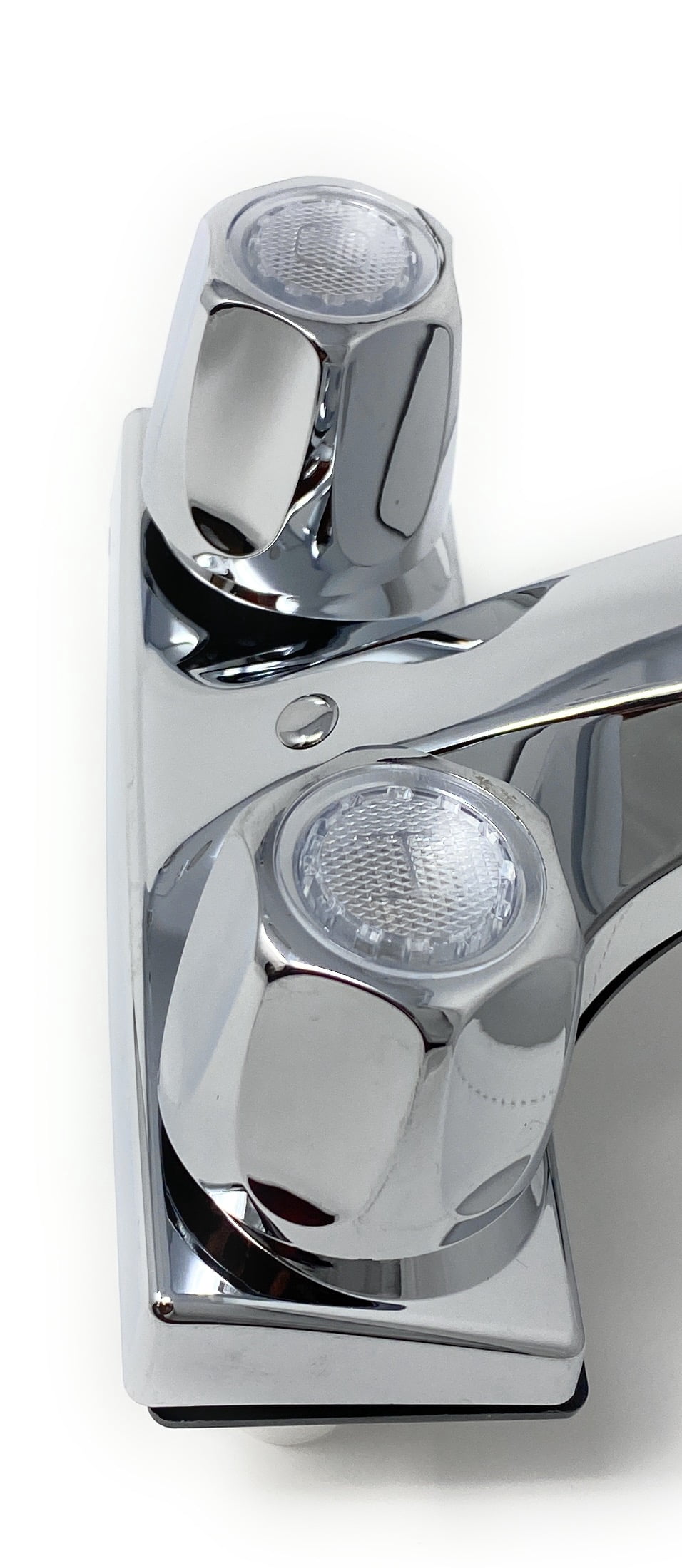 Madol Bathroom Basin Sink Faucet 4" Center Set Chrome ABS [1044 P] - Grifo Para Baño De Cromo
