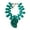Green, variant on Beach Themed Conch Jewelry Necklace Feature Adjustable Length Collarbone Chain for Vacation Outfits and Parties