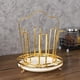 thumbnail image 4 of Organizador de vasos de alambre geométrico Rejilla de desagüe de almacenamiento Soporte de vaso de secado de de hierro de cocina do Macarena soporte para taza de cocina, 4 of 8